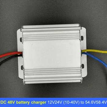 Зарядное устройство постоянного тока с повышающим напряжением 12V24V (10V-35V) до 54.6V58.4V для автомобильного или солнечного аккумулятора постоянного тока 48V