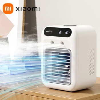 Портативный мини-вентилятор-охладитель кондиционера Xiaomi 500 мл Вентилятор водяного охлаждения Охладитель кондиционера Офисный мобильный кондиционер